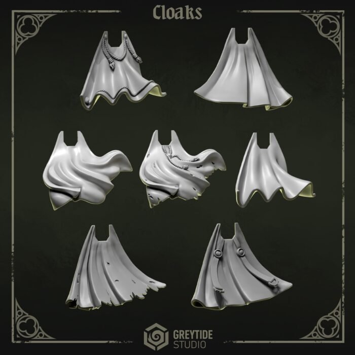 Grogram Cloak Cloaks - gorgon3d.com