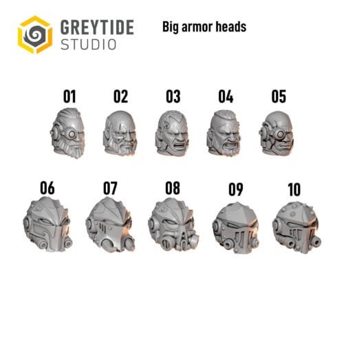 Big armor heads