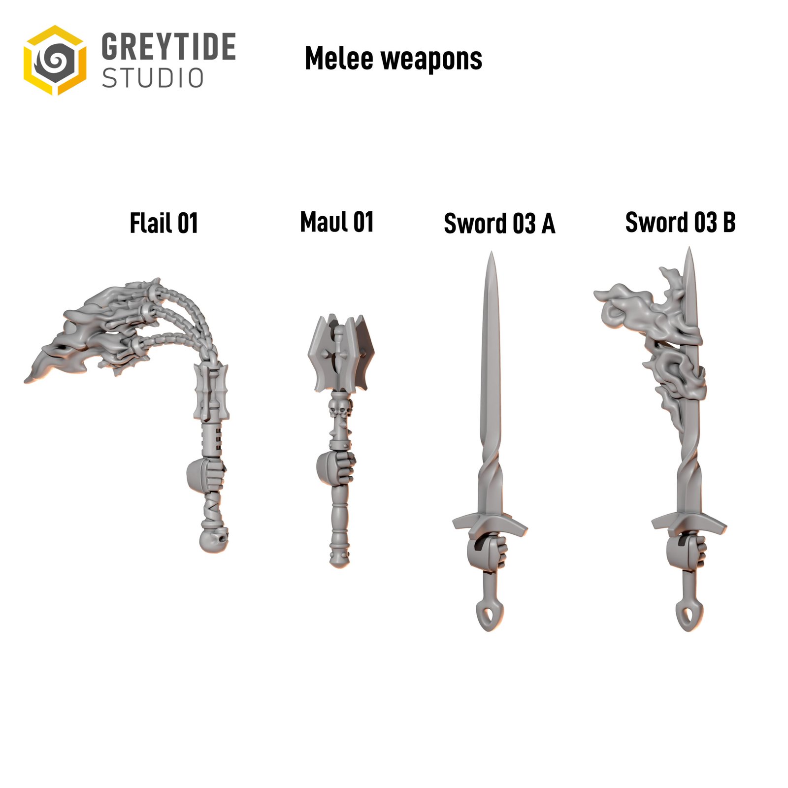 Melee weapons CC