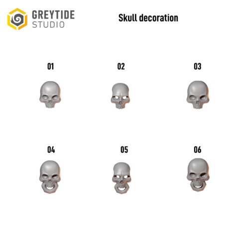 Skull decoration CC